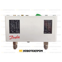 Пресостат комбиниран Danfoss KP15 (060-126466) – с ръчен рестарт на HP Пресостат комбиниран Danfoss KP15 (060-126466) – с ръчен рестарт на HP