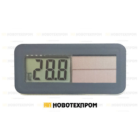 Термометър с LCD дисплей от -40 до +40 C (соларен)