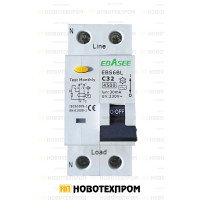 Дефектнотокова защита EBASEE 1P+N C32A 30ma