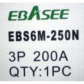 Автоматичен прекъсвач Ebasee EBS6M-250N/3P 200A