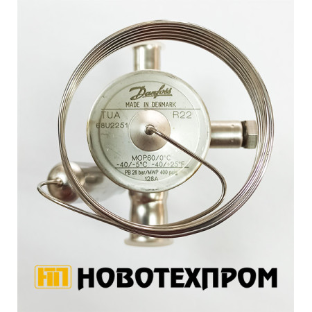 ТРВ DANFOSS TUA mop60 R22 (заварка) 068U2251 ТРВ DANFOSS TUA mop60 R22 (заварка) 068U2251