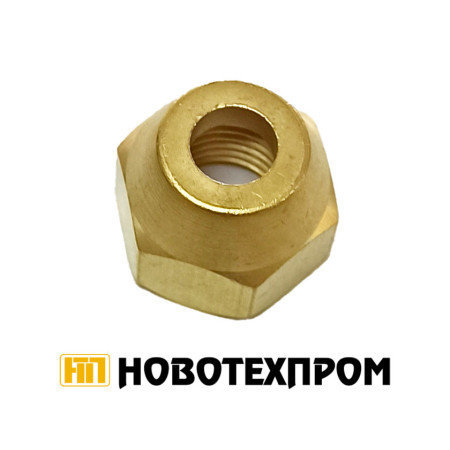 Гайка ф6 (1/4``) конус Гайка ф6 (1/4``) конус