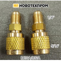 Манометричен блок HONGSEN HS-S60-104 R410/R404/R407/R134 + маркучи 1.5м