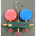 Манометричен блок HONGSEN HS-236-60 R404/R407/R22/R134 + маркучи 1.5м