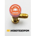 Кран ъглов HS-1221 R410/R32 5/16"F SAE x 1/4"M SAE