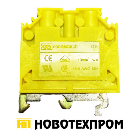 Клема 10 кв.мм. нулева CROMPTON G10 Клема 10 кв.мм. нулева CROMPTON G10