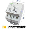 Модулен контактор EBASEE 4P 63A